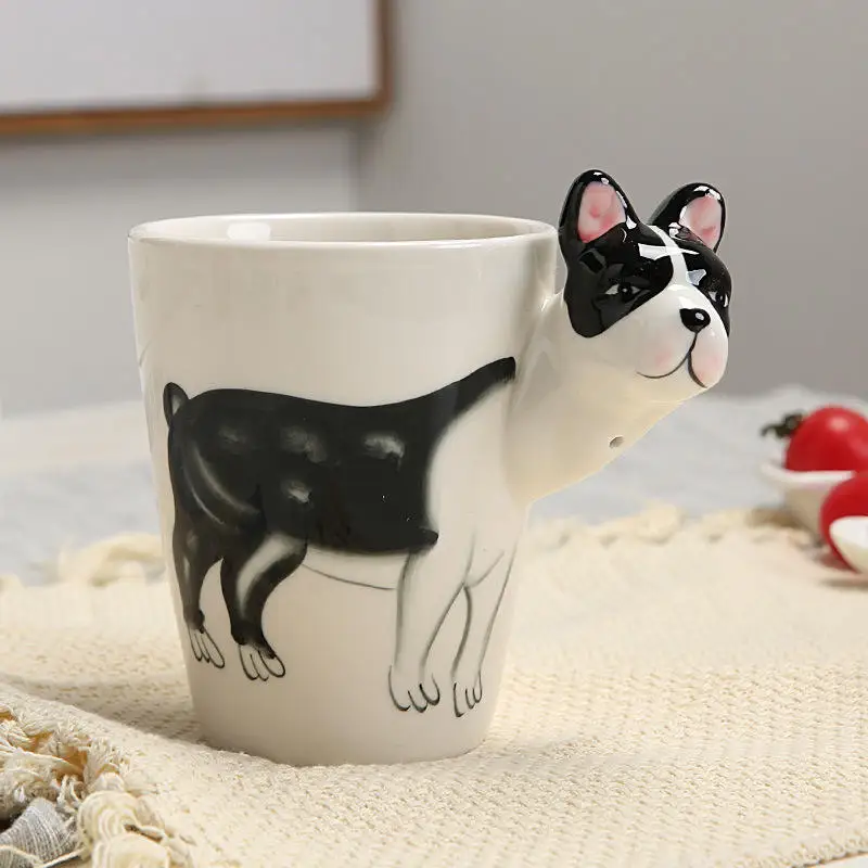 Pinch Creative Nordic Cafe Colorful Handmade Glazed Ceramic Espresso Mugs Coffee Ceramic Animal Cup
