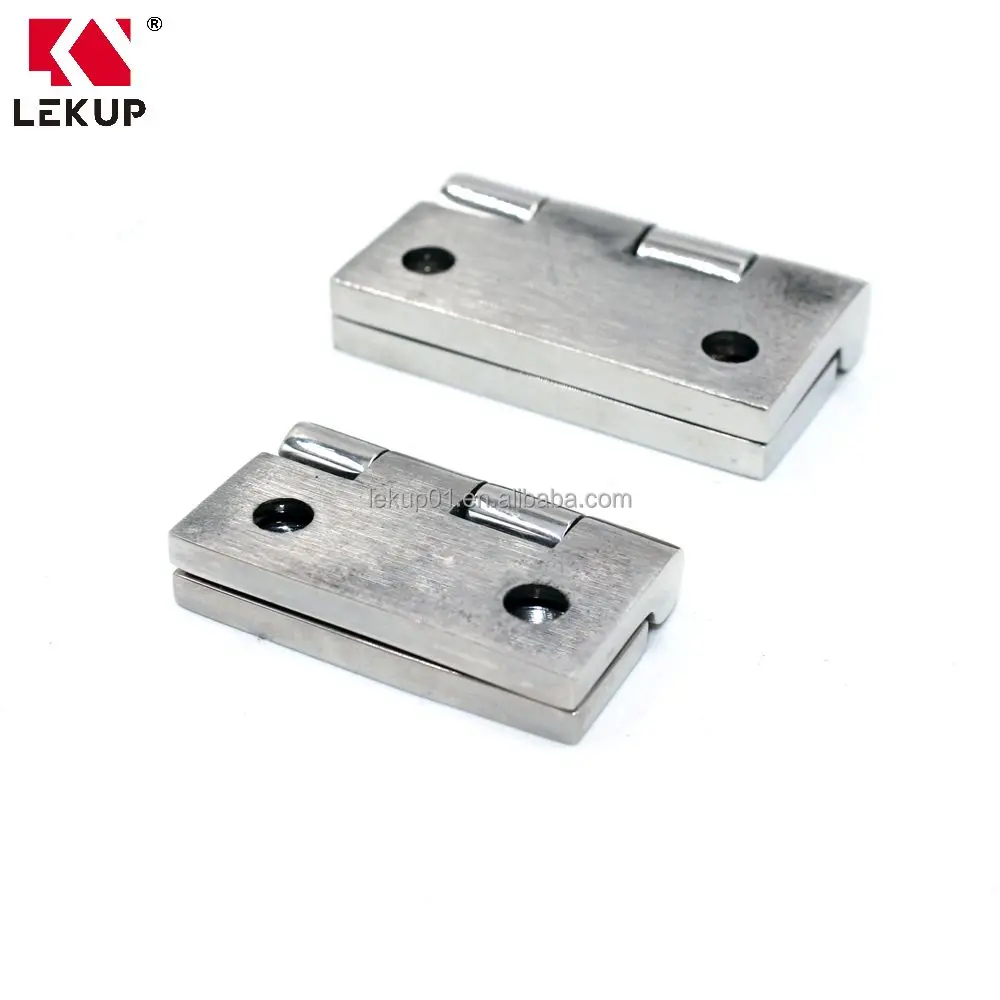 Boat Cabinet Hatch Hardware Strap Hinges Marine 50mmx50mm Heavy Duty Deck Cupboard Hinge 316 Stainless Steel Casting Hinge