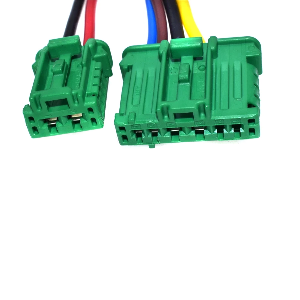Heater Blower Resistor Plugs Wire Harness For Nissan Citroen Peugeo 207 406