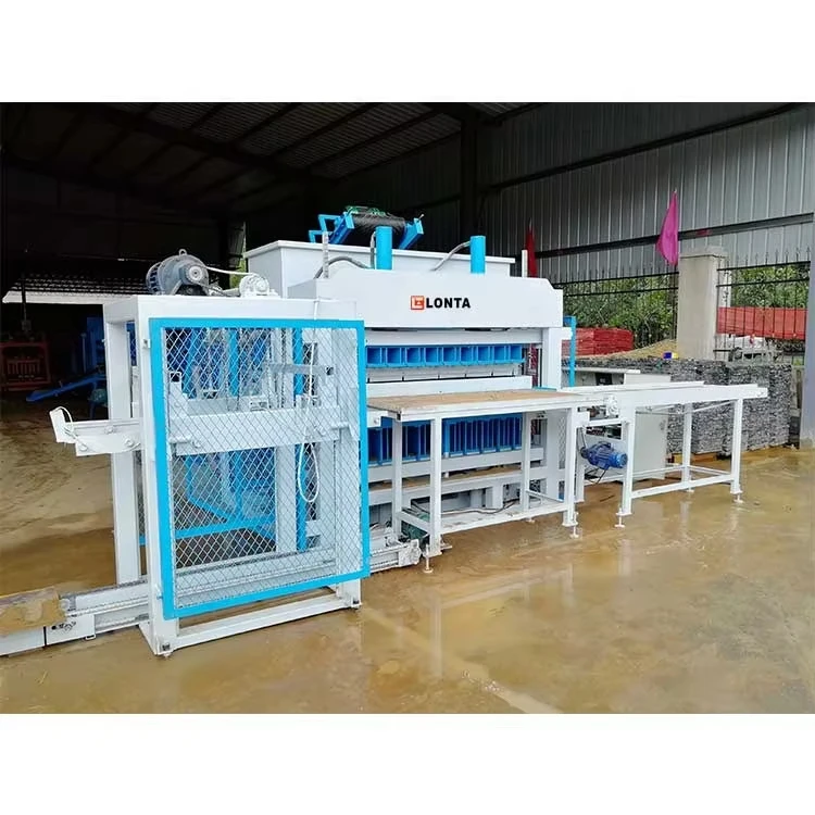 LONTA LT10-10 Full Automatic Interlock Hollow Mud Compressed Earth Soil Clay Brick Block Making Machine In Algeria Botswana