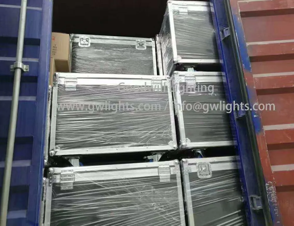 Customized aluminum flight case double-deck without/with door