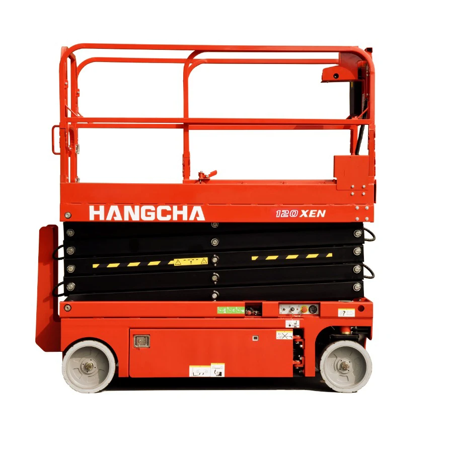 Hangcha 6-14M Self Propelled Hydraulic Scissor Lift Electric Scissor Lift Mobile Scissor Lift