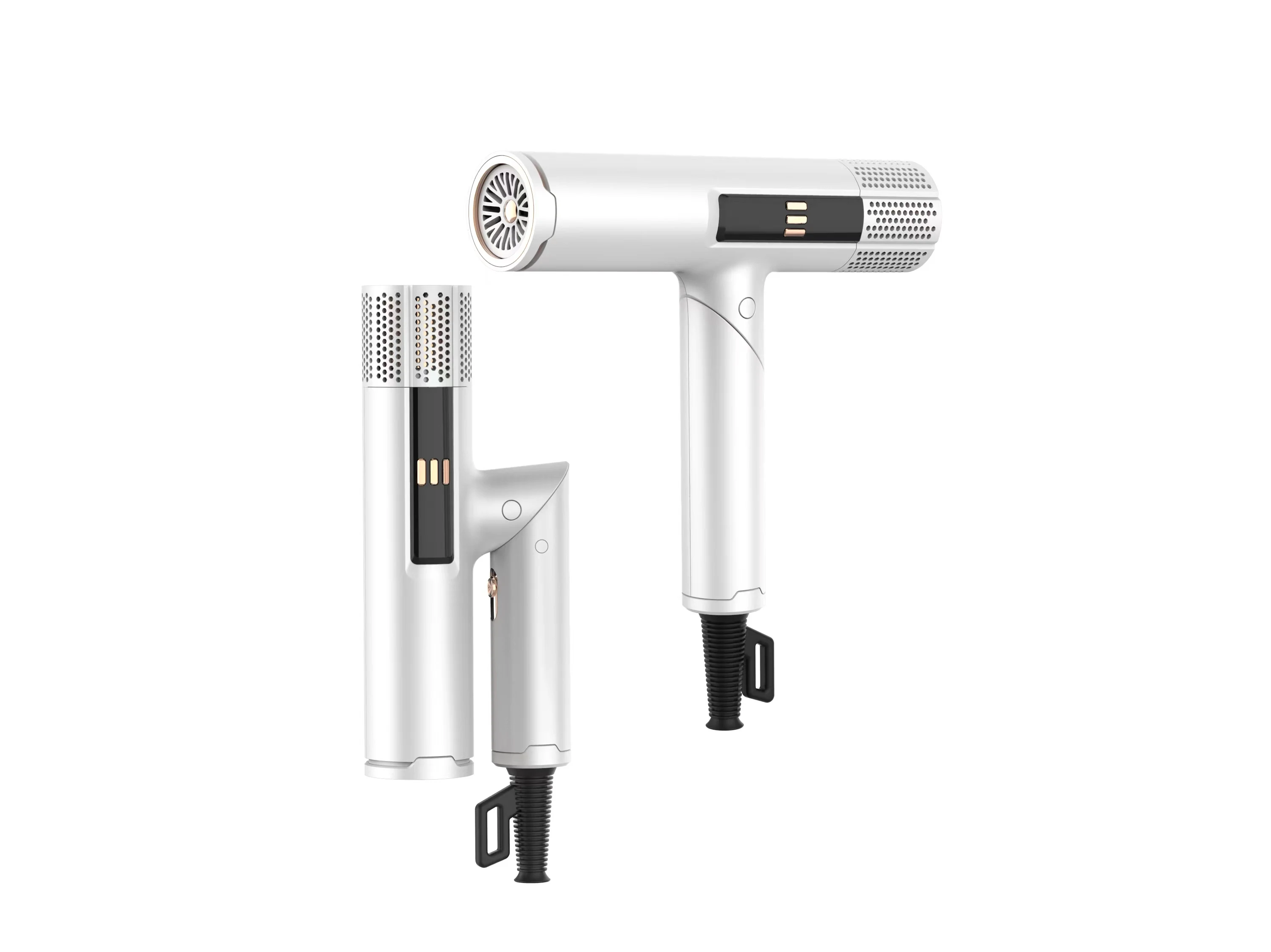 One Step Home Hair Dryer Solon 1600W High Speed Negative Ion Bldc Brushless Hot And Cold Wind leafless Airbrush Hair Dryer