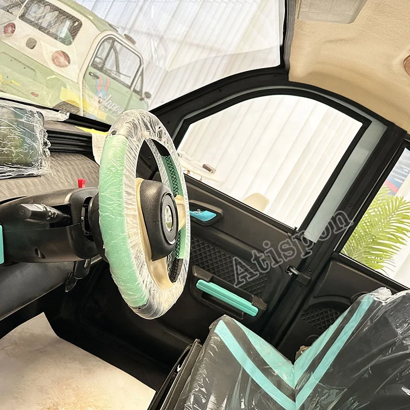 Chinese 4 Seaters Right Hand Electric Car Mini Automobile Enclosed Mobility Scooter Voiture Electric