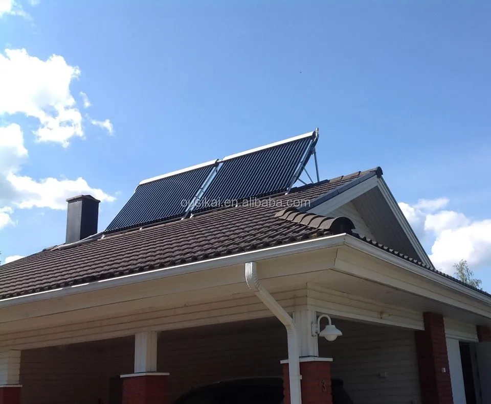 Large capacity pressurized solar water heater