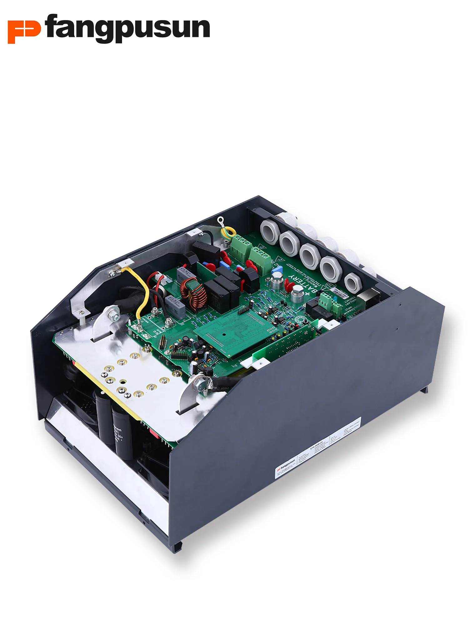 1 Fangpusun Hybrid Inverter charger low frequency for intelligent charge off and on grid solar power system with wifi data read