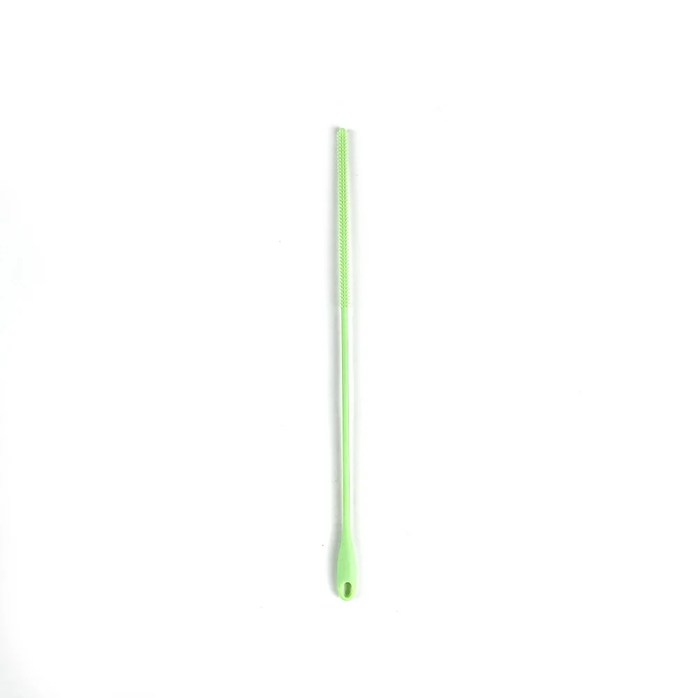 Bottle Straw Brush Slender Baby Baby Water Cup Nipple Cleaning Small Brush Silicone  Longer Cleaning Brush