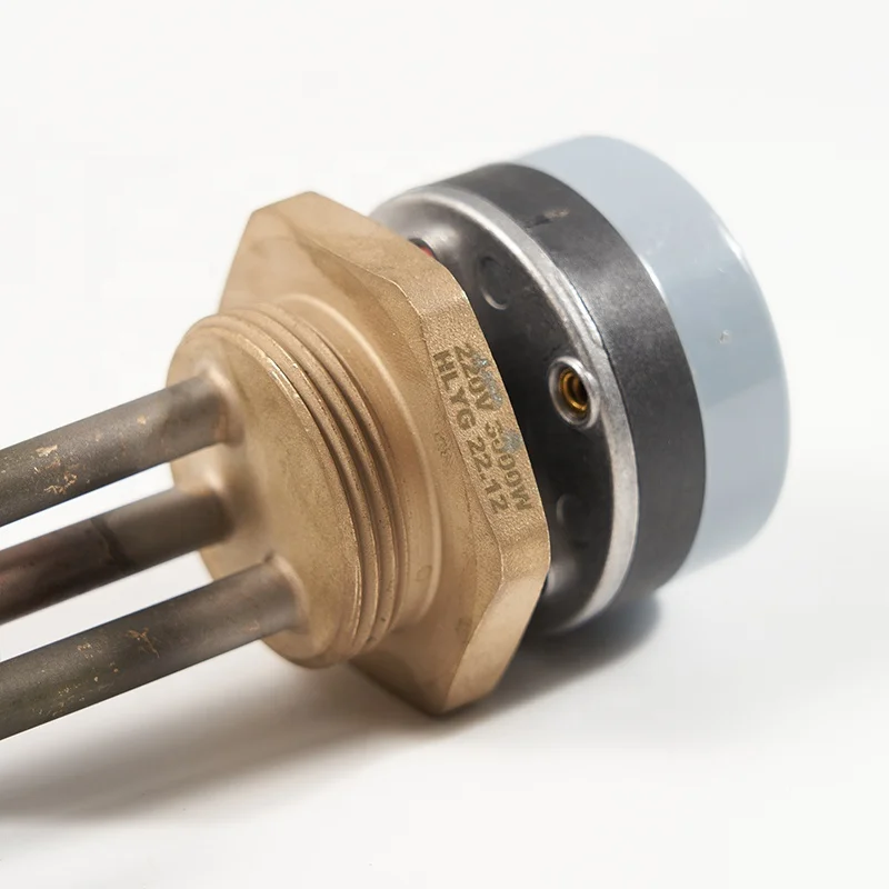 LINYAN 1 1/4 Inch Immersion Heater with Thermostat 1.5KW 2KW 2.5KW 3KW for Solar Water Heater Back Up