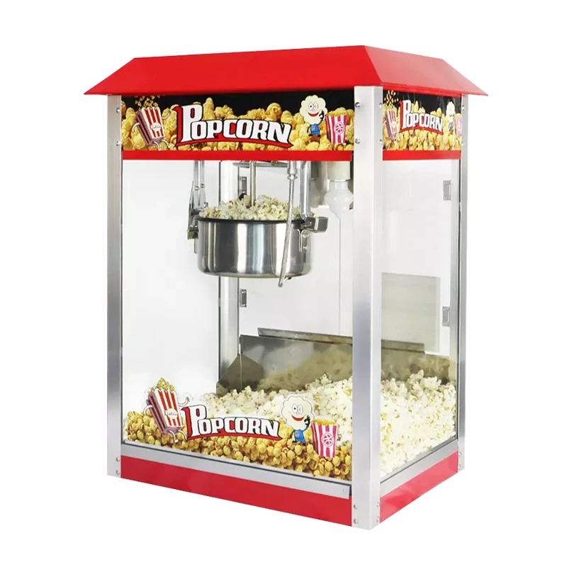 professional electric pop corn maker machine commercial industrial popcorn machine