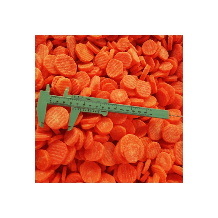
Wholesale hot selling quick-frozen carrot export frozen sliced carrot 