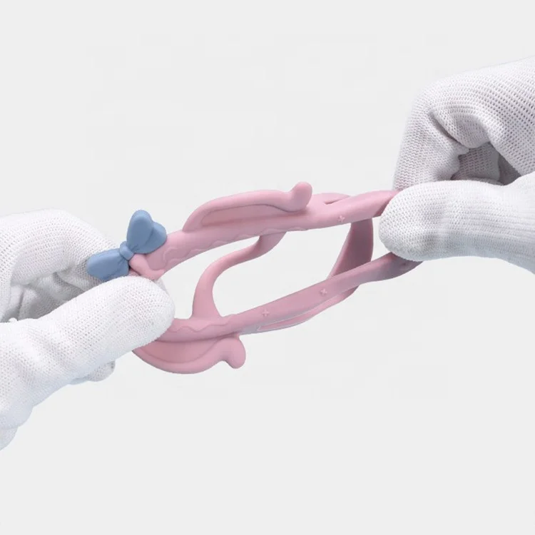 
Soft Chewing Massage Teething Relief BPA Free Newborn Teethers Baby Teether Silicone 