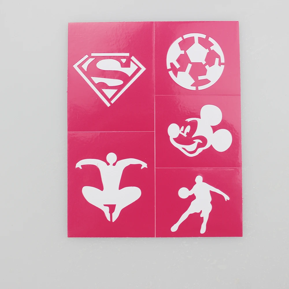 Body Art Henna Tattoo Stencil Reusable For Glitter Airbrush Tattoo Temporary  Template Sticker