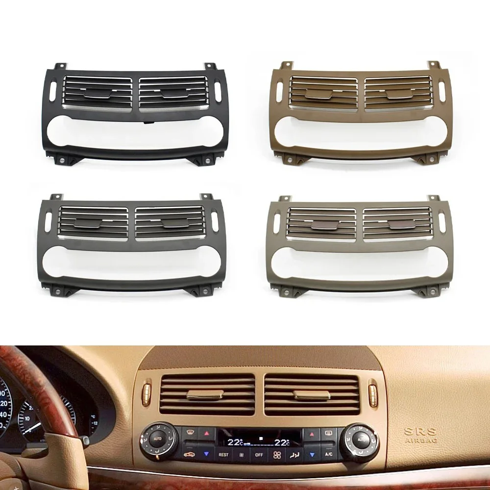 LHD RHD Front Central Air Conditioning Outlet Panel Cover Replacement Middle AC Vent  For Mercedes Benz E-Class W211 2003-2008