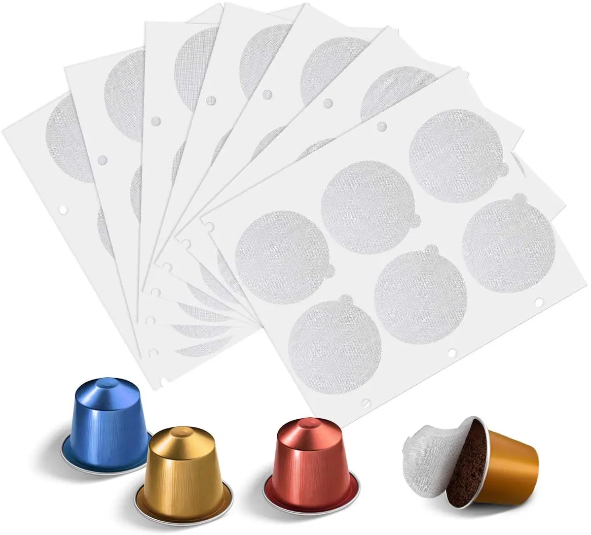 Маленькая кофейная капсула из алюминиевой фольги в форме nespresso с крышкой на заказ
