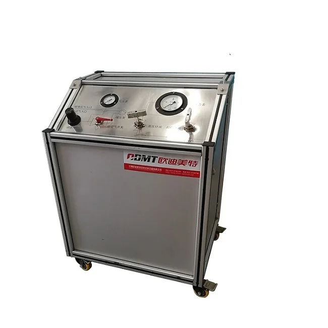 pneumatic driven gas booster pump system for liquefied gas transfer