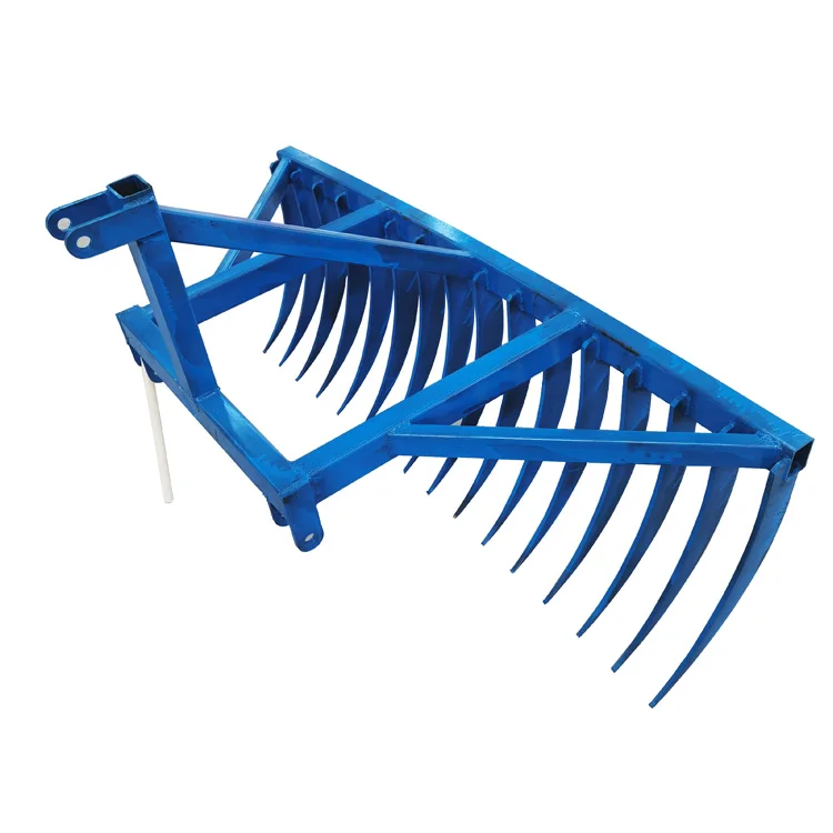 Agricultural equipment tractor mounted  hay rake film collector for sale