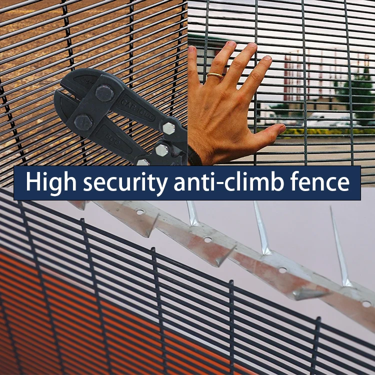 China Factory Hot Selling Anti-Climbing Fencing Security Fencing Panels Good Price 358 Fence Panels
