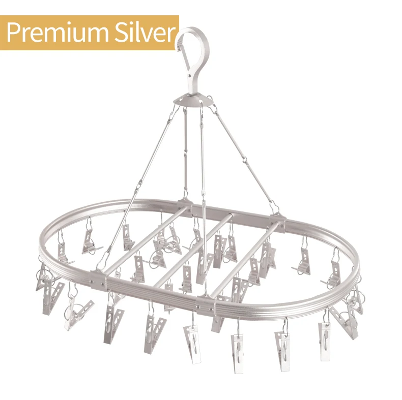 High Quality Clothes Clip Hanger Rack For Socks Bra And Towels