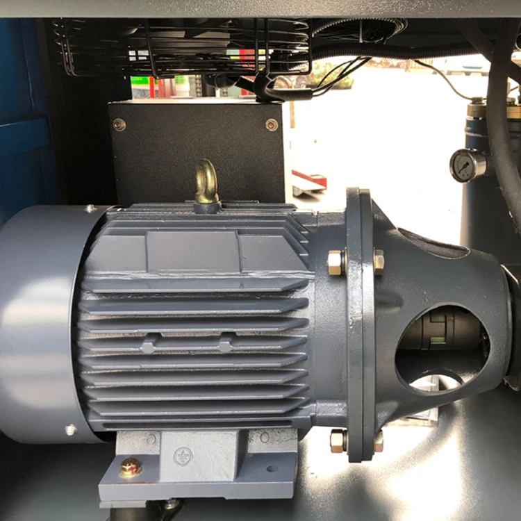Fixed speed frequency 8bar 7.5kw 10HP 11kw 15kw 22kw 37kw 45kw 55kw electric silent type rotary screw air compressor