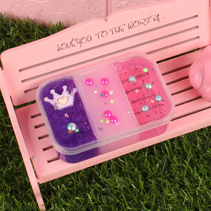 DIY Хрустальный слайм на заказ, разноцветный слайм, шпатлевка, набор игрушек для детей, Обучающий набор