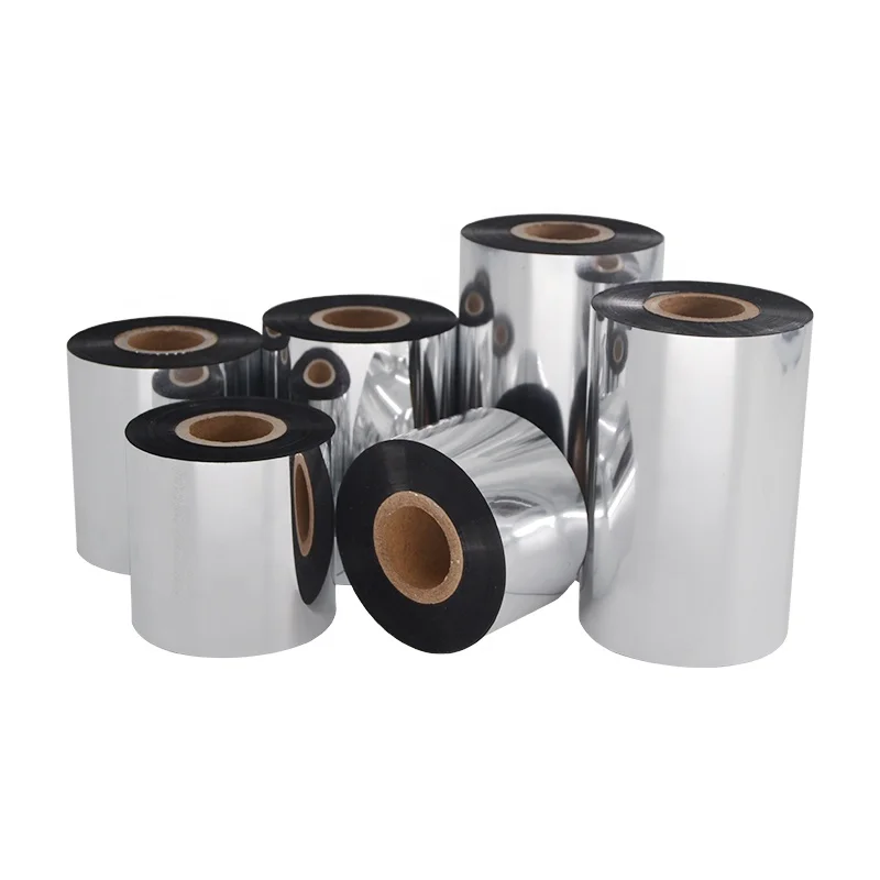 Premium Black Wax Resin Thermal Ribbon Transfer 35mmx300m bar Code Printing Ink Ribbon