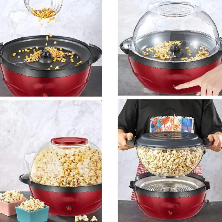 Commercial Automatic Mini Joy Popcorn Maker Small Scale Home Use Popcorn Manufacturing Machine for Restaurants Food Shops Farms