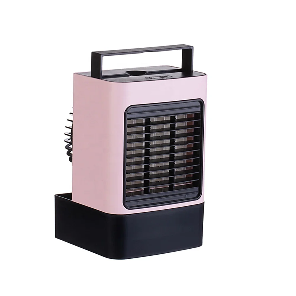 
2020 Best Price Quiet Working Mini Electric Ultrasonic Water Mist Air Conditioner Fan Portable Cooler Air Air Cooler 