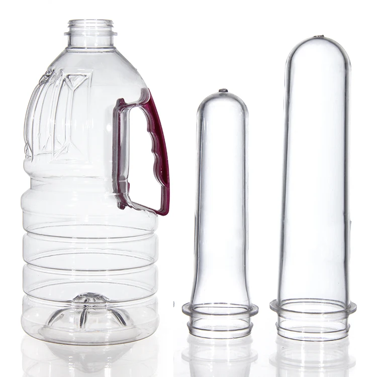Luxury 55mm 140g 155g Food Oil PET Plastic Preform Bottle Making