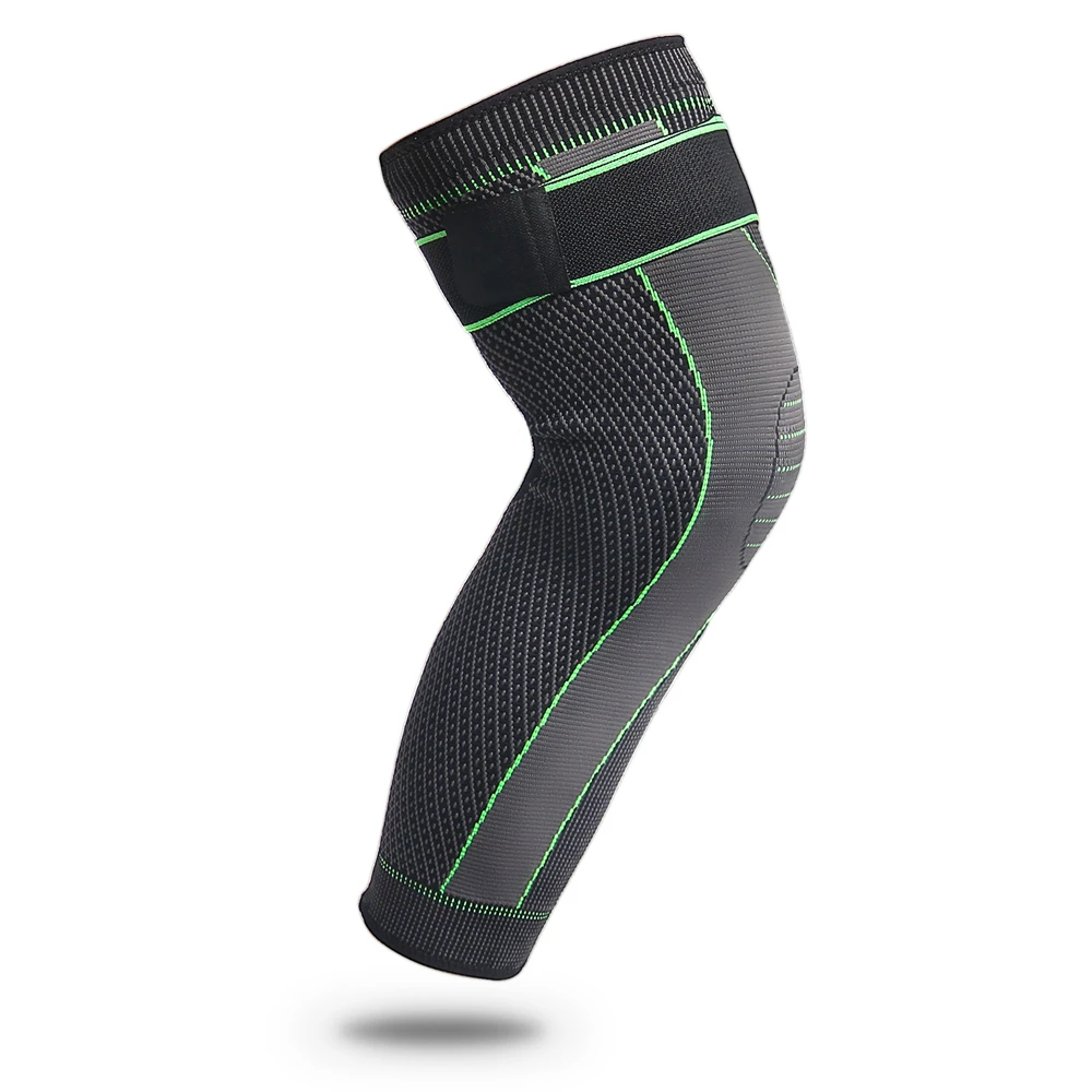1Pcs Full Leg Compression Sleeves for Women Men Long Knee Braces Support Protector for Arthritis Joint Pain Relief Meniscus Tear
