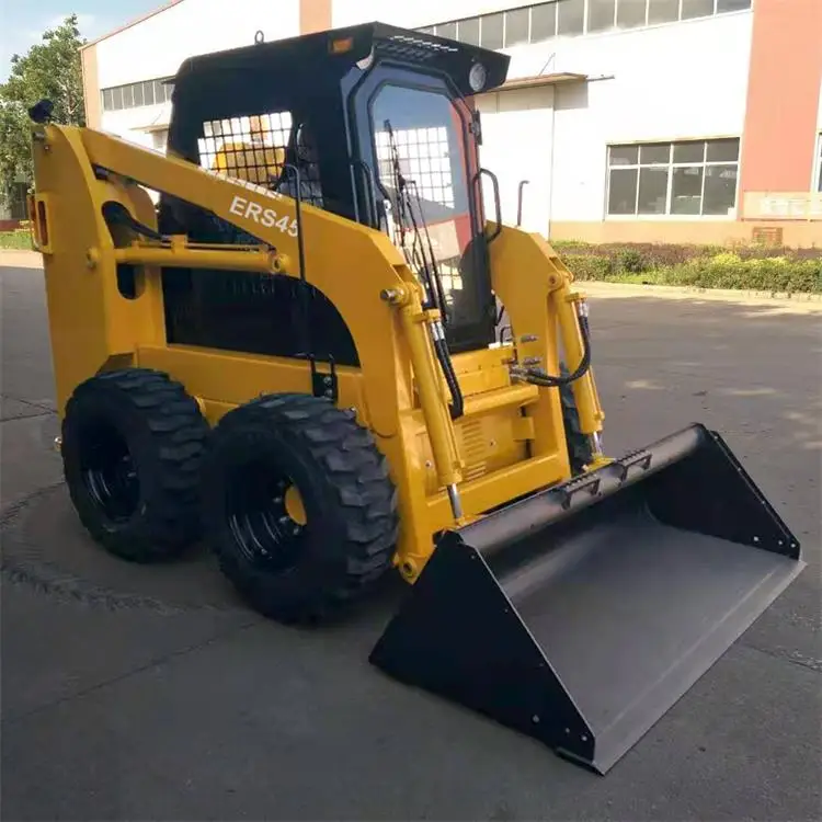 EVERUN hot sale ERS45 0.7ton farm construction compact small mini skid steer loader