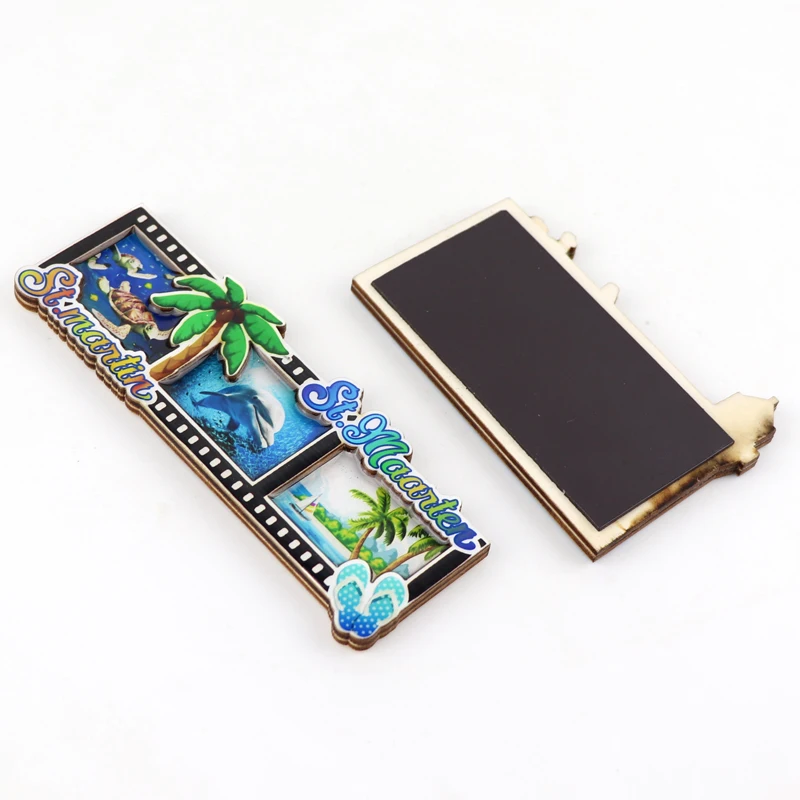 Various Styles Refrigerator Magnet Custom Aluminium Magnets Blanks for Sublimation Fridge Magnet Souvenir