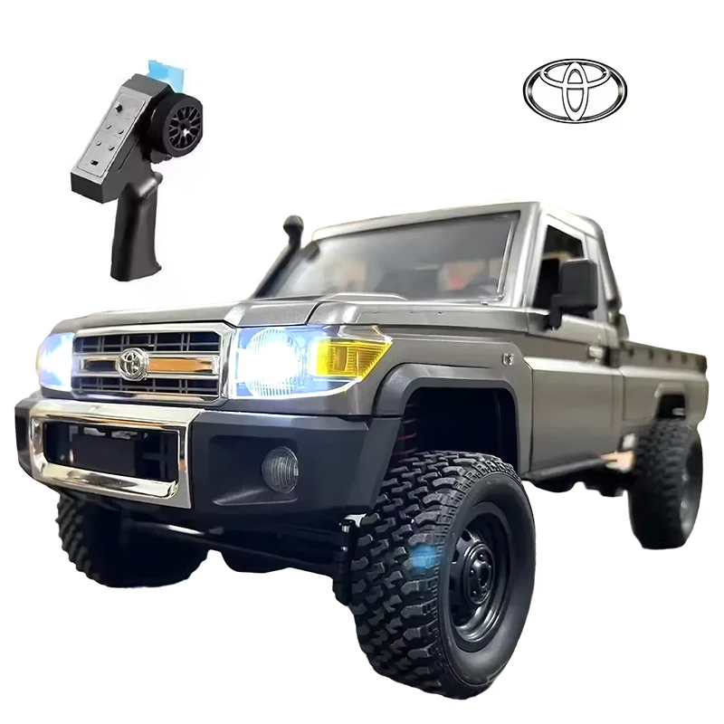 MN82 PRO Upgraded 1/12 Full Scale RC Pickup Truck 2.4G 4WD Off Road Remote Control Crawler Pick Up SUV Car Toy Led Headlight RTR
