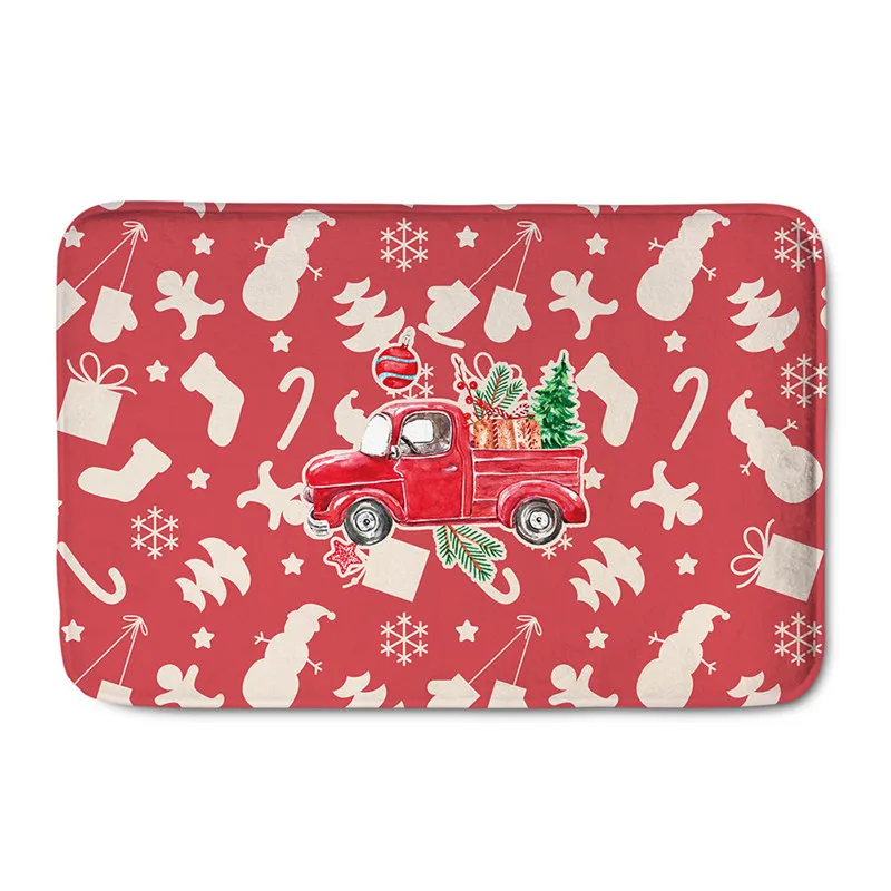 Factory Washable Door Lock Carpet Color Changing Bath Mat High End Christmas Mat Kitchen Doormat