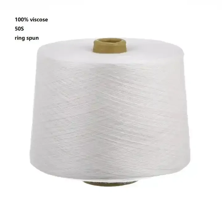 Free Sample 100% Viscose Color Yarn 30S/2 mercerized Cotton Spring And Summer Yarn For Knitting