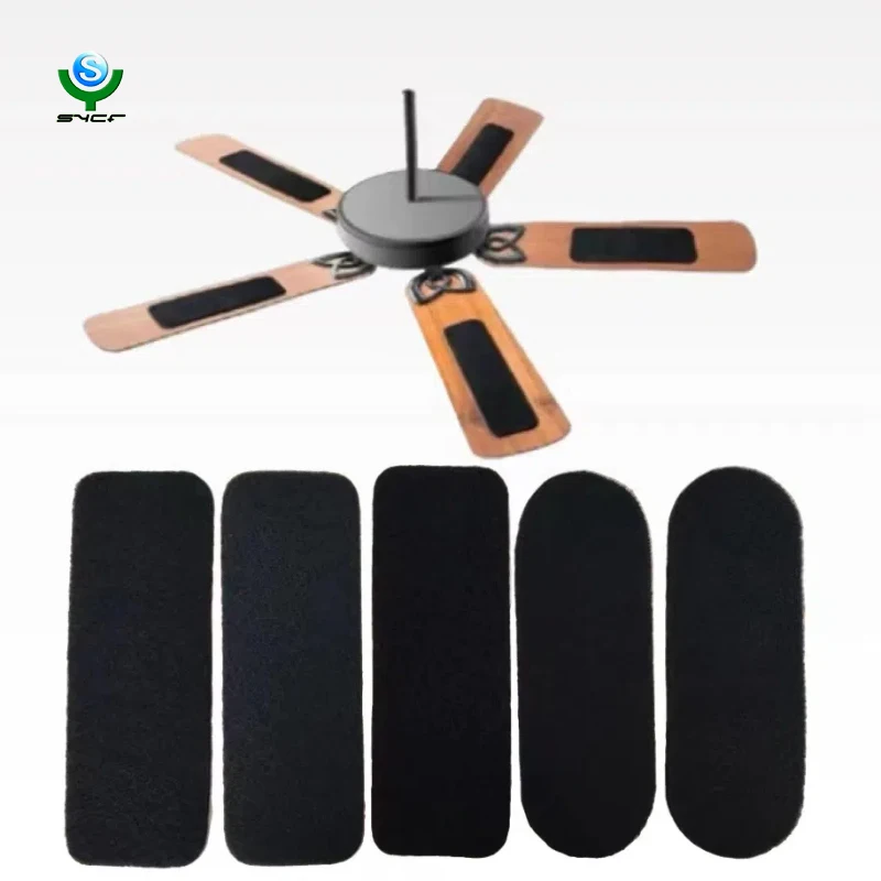 Factory customized ceiling fan blades with activated carbon filter to adsorb dust