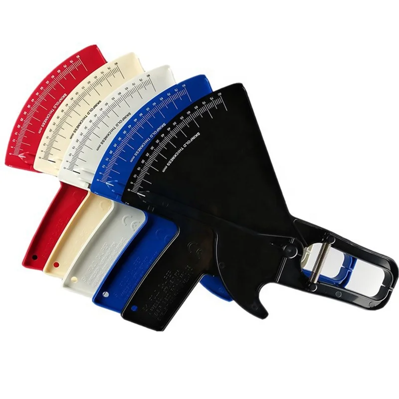 Всемирная организация здравоохранения Куплен с логотипом по индивидуальному заказу потеря веса или фитнес руководство тестер 0-80 мм boby Жира кожной складки суппорт