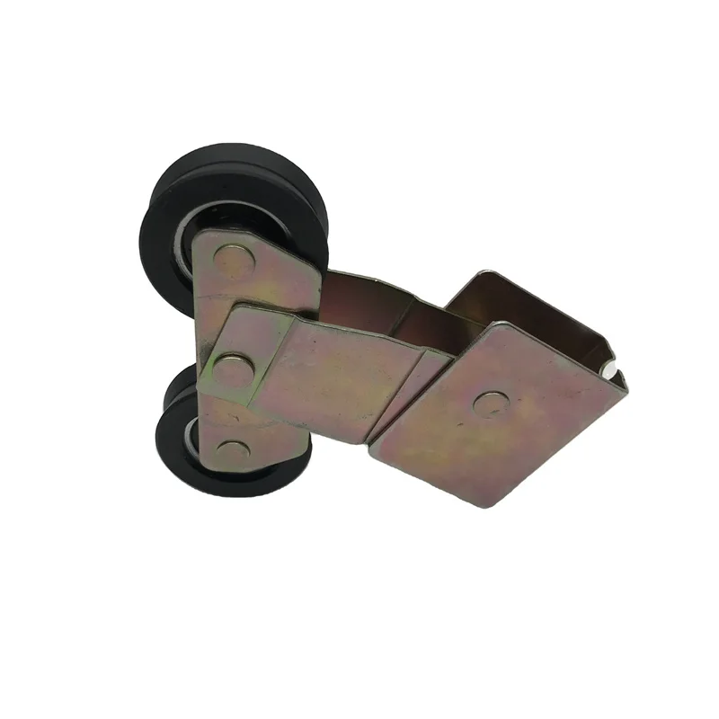 GARRUCHA PARA SERIE 25 double V groove pulley iron zinc plated housing sliding door and window roller