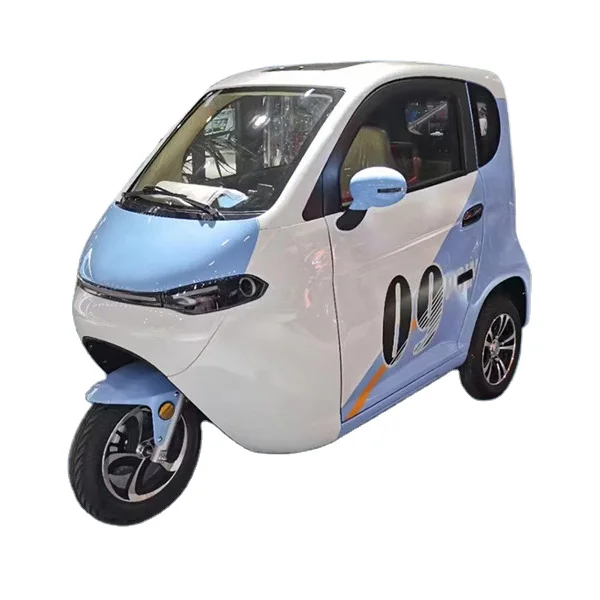 China manufacture EEC 3 wheel  electric passenger tricycle covered for adults China