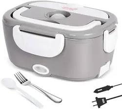 Portable Electric Heating Lunch Box Electric Self Heating Leakproof Bento Food Warmer Container