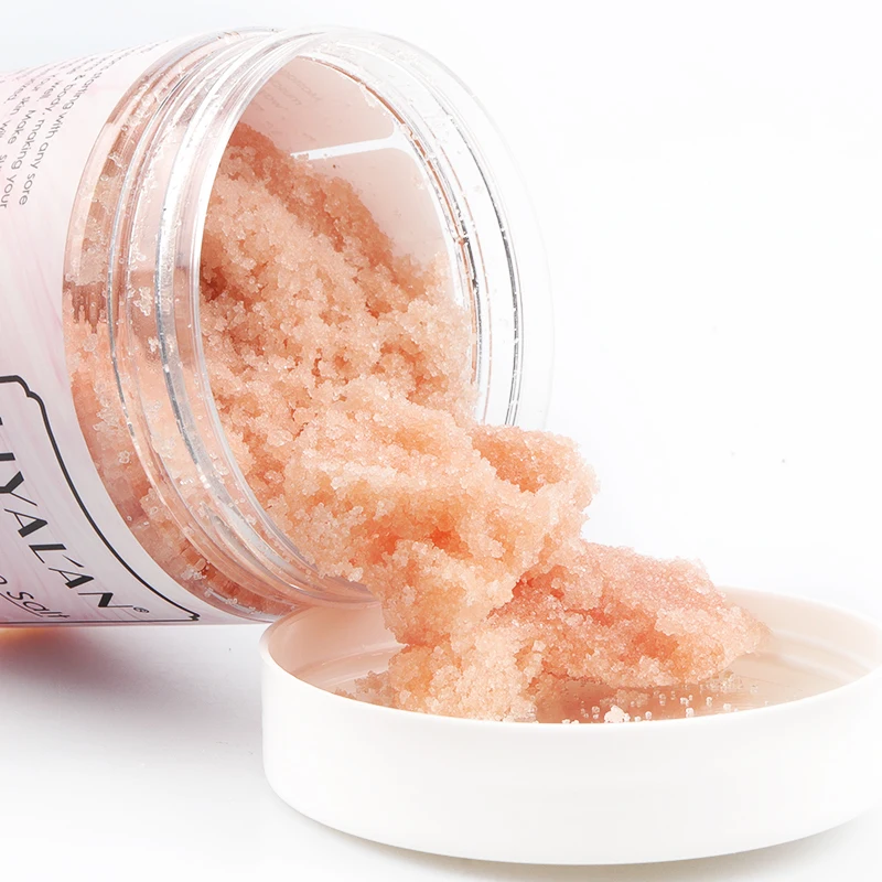  Private Label Natural Organic Exfoliating Cleansing Whitening Pink Body Care Himalayan Bath Salts