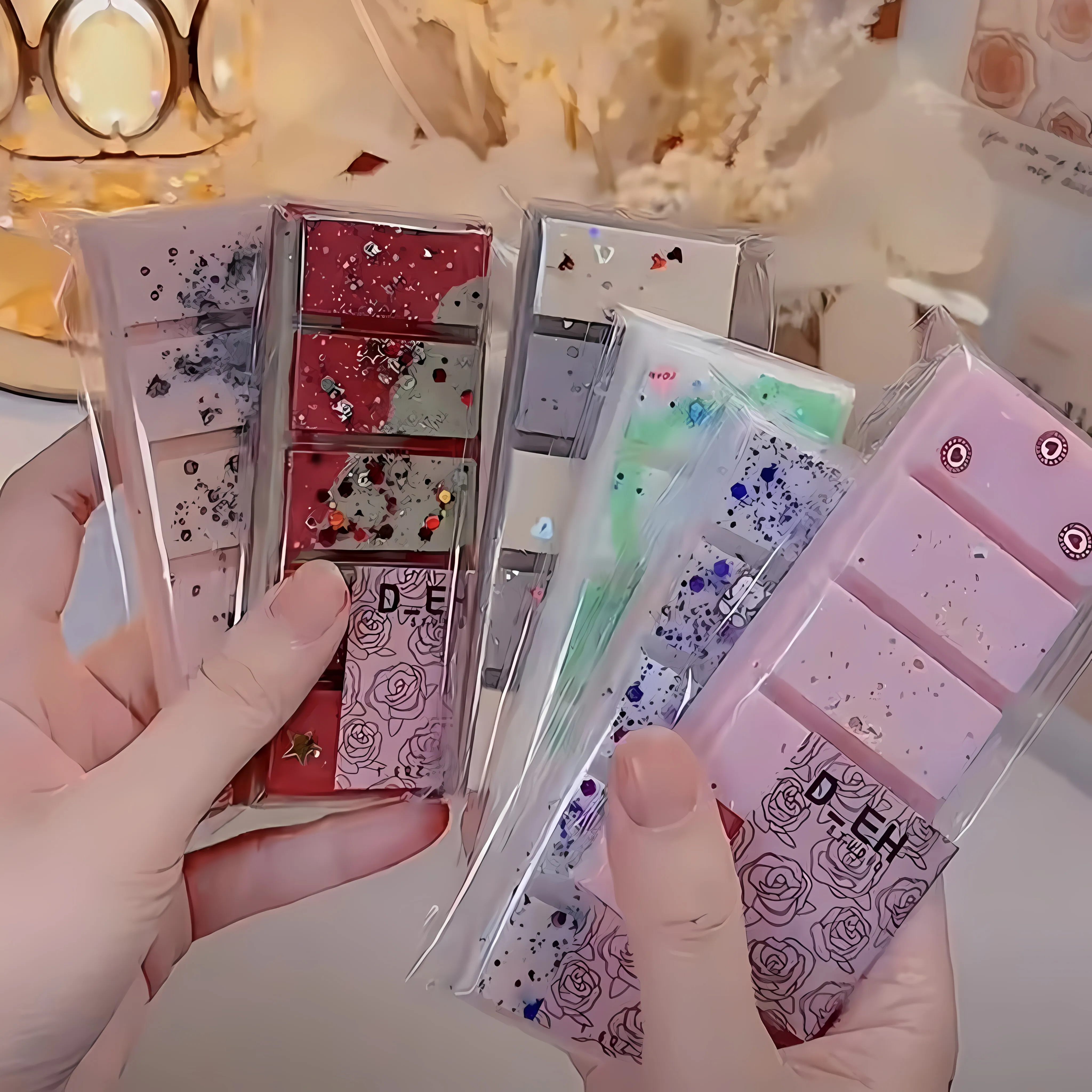 Wholesale Customized Scented Wax Cube Melts Blocks For Oil Burners Scented Wax Cube Melts Blocks For Oil Burners Candles