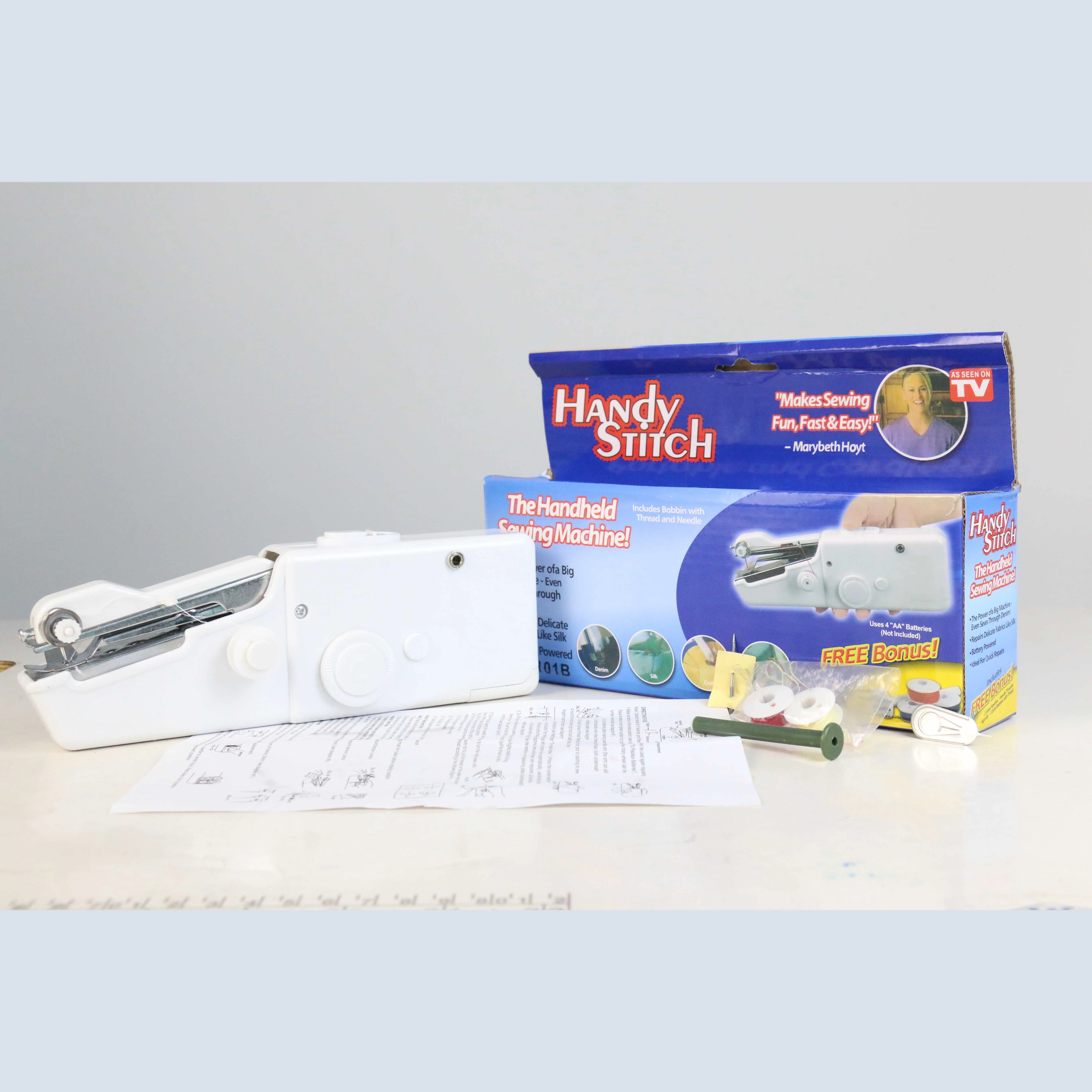 HONKON HK 9701 Cheap Manual Hand Sewing Machine Handheld Sewing Machine Portable Mini