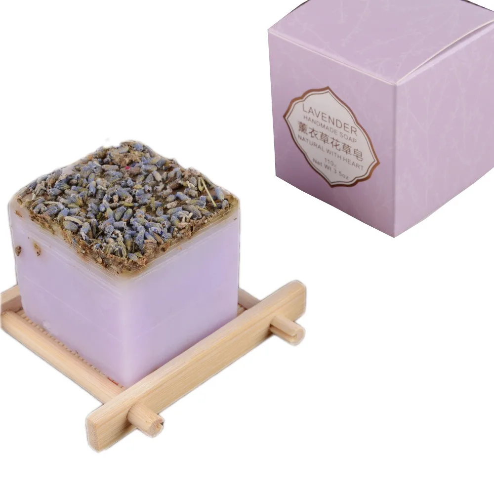 Dry Flower Essential Oil Soap Face Hand Nourishing Skin Care Cleansing Handmade Bath Soap Natural Herbal Soa