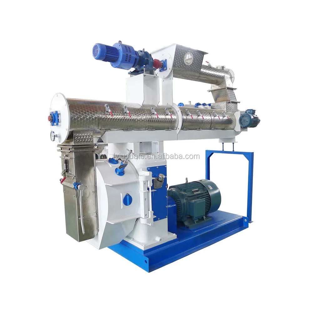 Promotional pellet mill machine 10 ton per hour large scale feed pellet forming machine pellet durability index machine