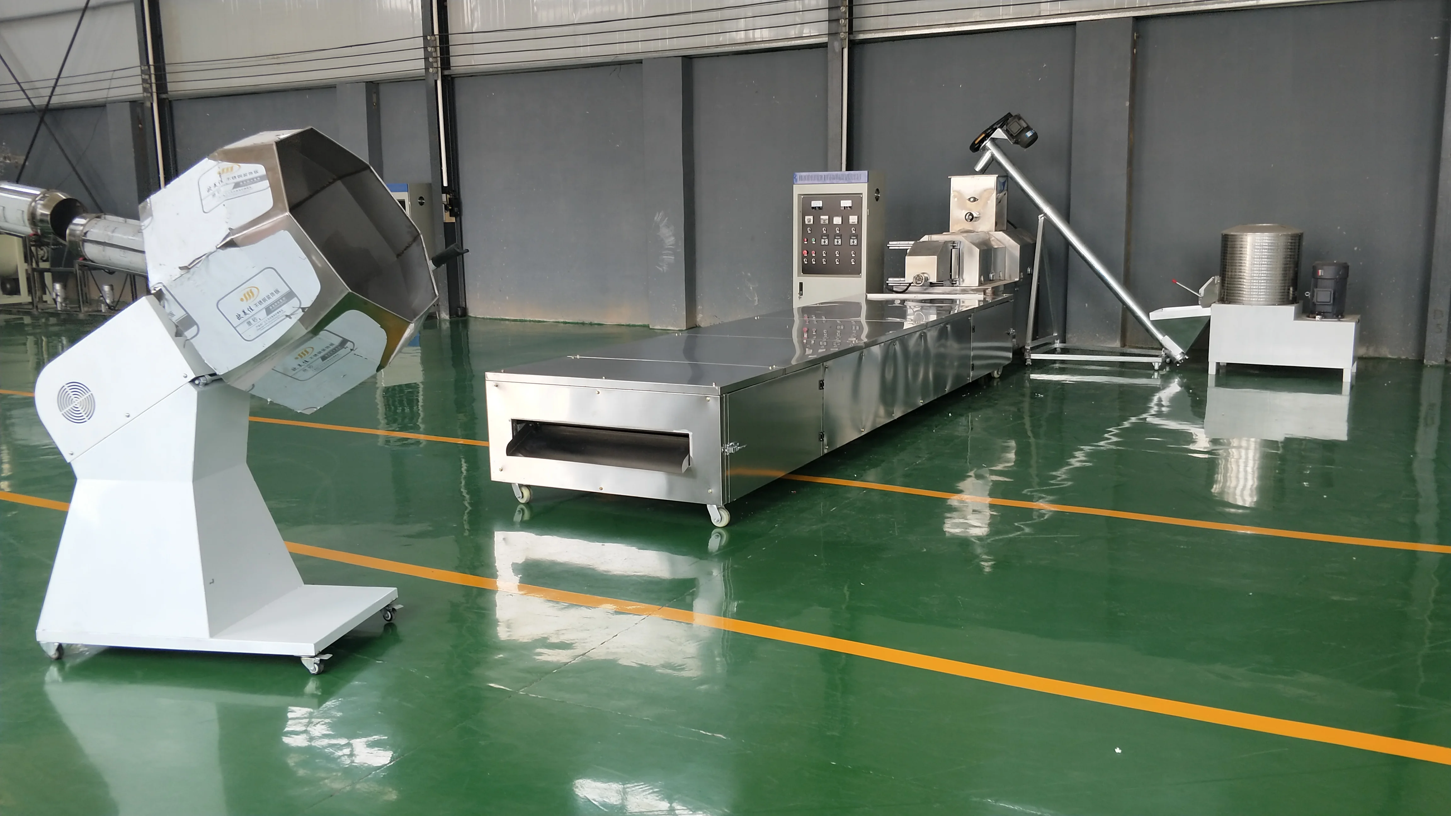 Hot sale feed extruder production line fish feed Dog food and cat food pellet machine floating feed extruder machine