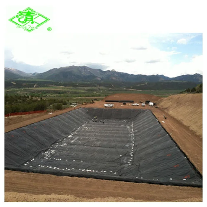 HDPE подкладка 1000 микрон пластиковая гео-мембрана для
