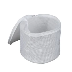 Quality net wash bag large capacity storage laundry bags custom logo printed clothing mesh washing laundry bag