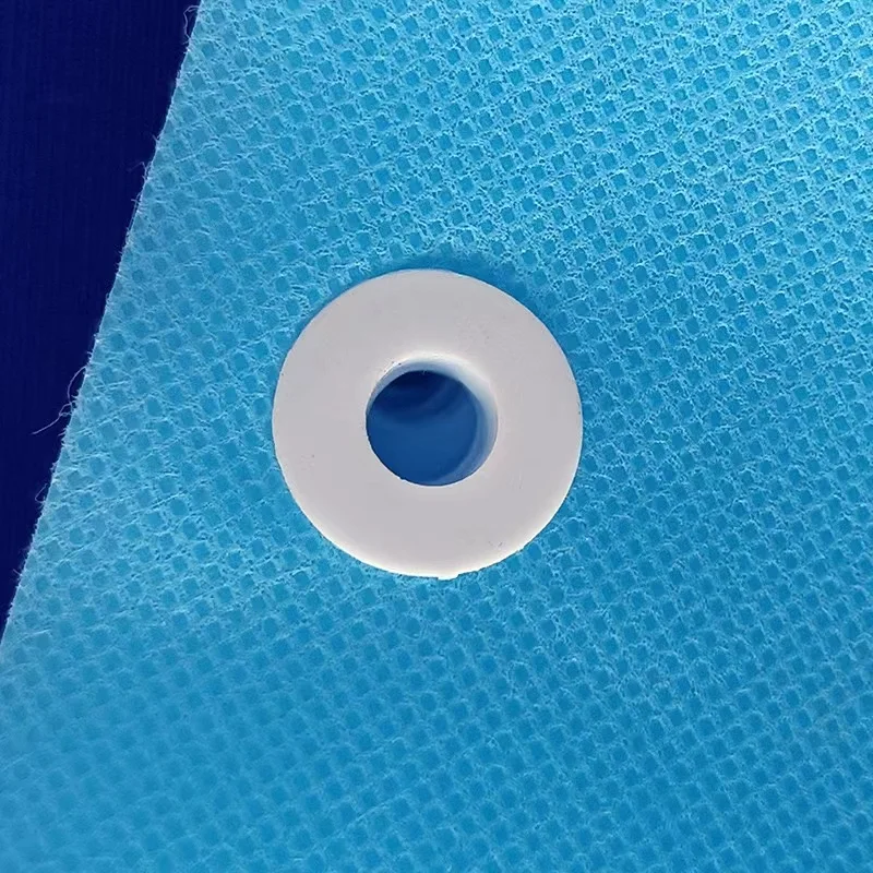 120gsm medical disposable non-woven fabric hospital curtains, flame retardant partition curtains, printable LOGO hospital