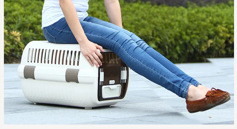 Elegant Cat Cargo House Multi Functional 10-16 kgs Weight Pet Cat Travelling Carrier Cargo House PCH081001