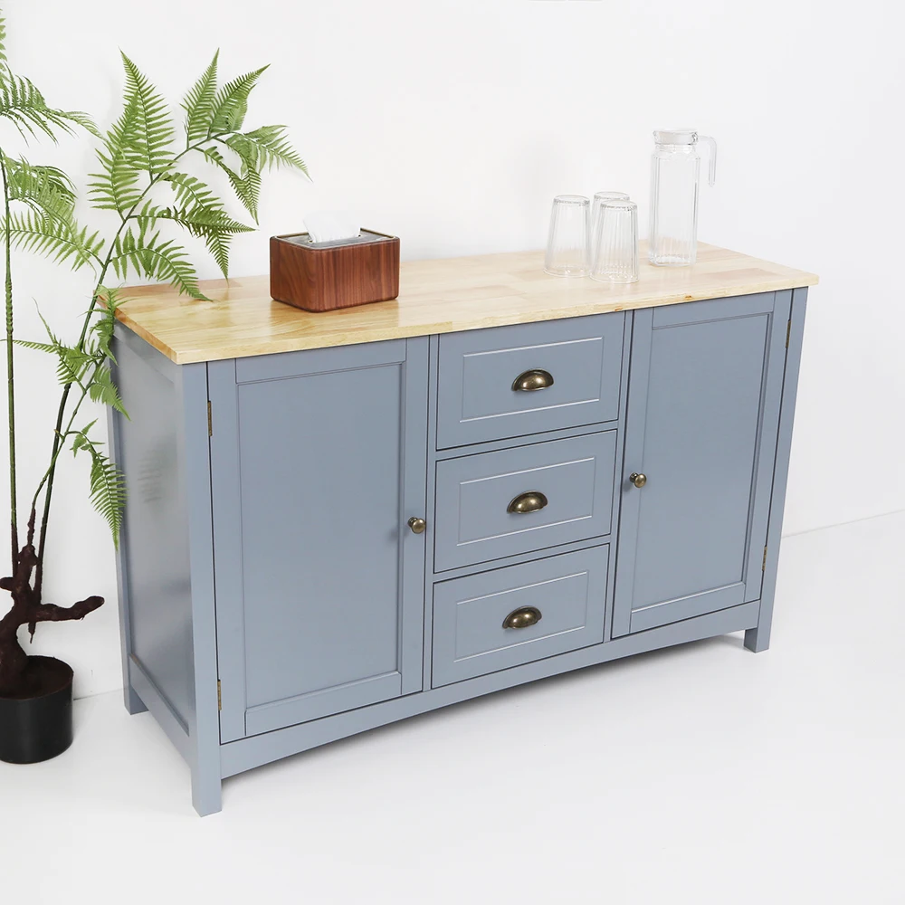 Modern Style Wooden Many Drawers Receive Cabinet Tv Cabinet Side Table